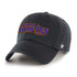 Coyotes 47 Brand Script Clean up Hat in Black - Front View