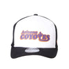 Coyotes x Zephyr Trucker Hat in White - Front View