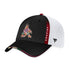 Coyotes Fanatics Branded 2022 Draft Hat in Black and White - Angled Left Side View