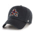 Coyotes 47 Brand Black Clean Up Hat - Angled Left Side View