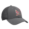 Coyotes Authentic Pro Home Ice Trucker Hat In Grey - Angled Right Side View