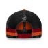 Coyotes Special Edition Structured Trucker Hat In Orange, Black & Maroon - Back View