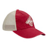 adidas Arizona Coyotes Sunbleached Trucker Hat In Red & Tan - Angled Right Side View
