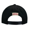 Coyotes Adjustable Hat In Black & Red - Back View