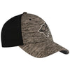 Arizona Coyotes Versalux Tonal Adjustable Hat in Black and Gray - Right View