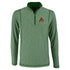 Antigua Coyotes Kachina Tempo 1/4 Zip Jacket in Green - Front View