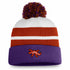 Arizona Coyotes Fanatics Branded Special Edition Knit in Purple, Orange, and White - Front View
