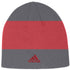 adidas Arizona Coyotes City Above Knit Hat in Gray and Red - Back View