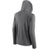 Coyotes Transitional Haven Pullover Hoodie with Face Covering in Gray - Back View