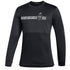 adidas Coyotes Team Issue Reflective Crewneck Sweatshirt in Black - Front View