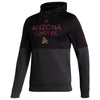 Adidas Coyotes Team Issued Hooded Sweatshirt in Black - Front View