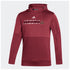 Adidas Coyotes Team Issued Hooded Sweatshirt in Red - Front View