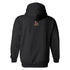 Coyotes Hooded Arizona Pullover in Black - Back View