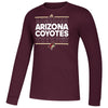 Arizona Coyotes Adidas Dassler Remix Long Sleeve T-Shirt