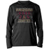New Era Coyotes Ugly Holiday Long Sleeve T-Shirt in Black - Front View