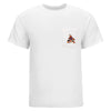Vineyard Vines Coyotes Pocket T-Shirt in White - Front View