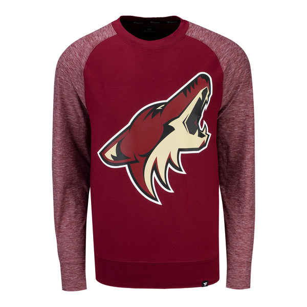 Arizona Coyotes Men's Fanatics Branded M2M Long Sleeve T-Shirt In Red - Front View