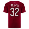 Arizona Coyotes Fanatics Antti Raanta Name & Number T-Shirt