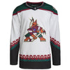 Adidas Arizona Coyotes White Authentic Blank Jersey - Front View
