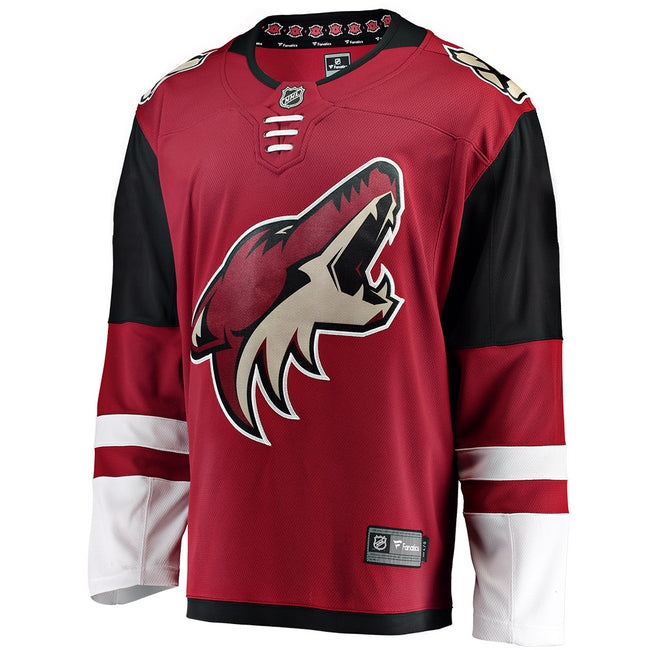 Phoenix Coyotes Hockey Jersey Front Embroidered Coyote Graphic