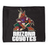 Wincraft Arizona Coyotes Kachina Rally Towel in Black - Front View