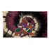 Wincraft Arizona Coyotes 3x5 Deluxe Kachina Flag in Tan, Purple, and Black Tie Dye - Front View
