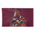 Wincraft Coyotes 3x5 Flag in Maroon - Front View