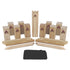 Victory Tailgate Arizona Coyotes Kubb Viking Chess in Wood - Front View