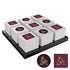 Victory Tailgate Arizona Coyotes Tic-Tac-Toe Game in White, Red, and Black - Front View