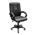 Dream Seat Office Chair 1000 with Arizona Coyotes Primary Logo in Black - Front View