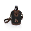 Picnic Time Coyotes Glass Growler Tote