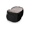 Picnic Time Coyotes Zuma Backpack Cooler in Black - Front View Opened