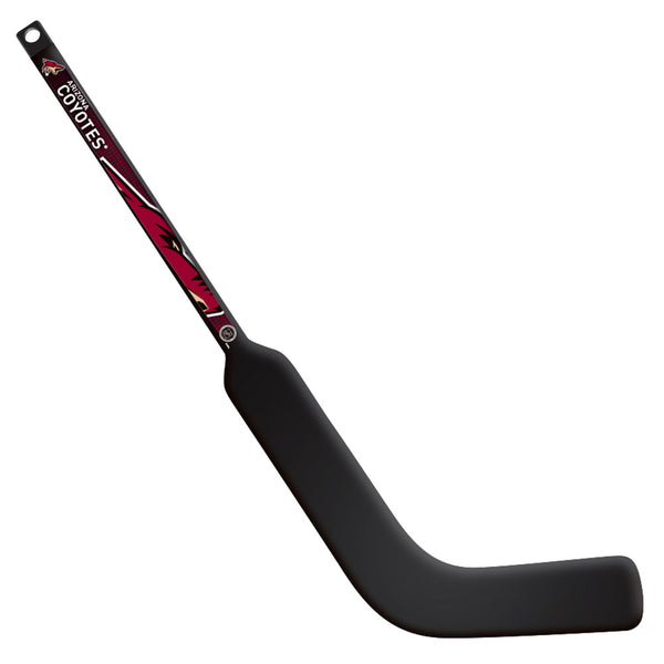 Arizona Coyotes Composite Goalie Stick in Red and Black - Front View