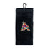 Arizona Coyotes Wincraft Kachina Golf Towel in Black - Front View