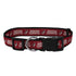 Arizona Coyotes Pet Collar in Red - Front View
