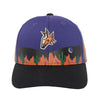 Arizona Coyotes Youth Special Edition Adjustable Hat in Purple and Black - Front View