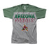 Coyotes Youth Motion Triblend Tshirt in Gray and Green - Front View