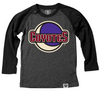 Youth Arizona Coyotes Wes and Willy Raglan Long Sleeve T-Shirt