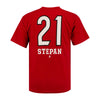 Derek Stepan Arizona Coyotes Youth Fanatics Branded Underdog T-Shirt in Red - Back View