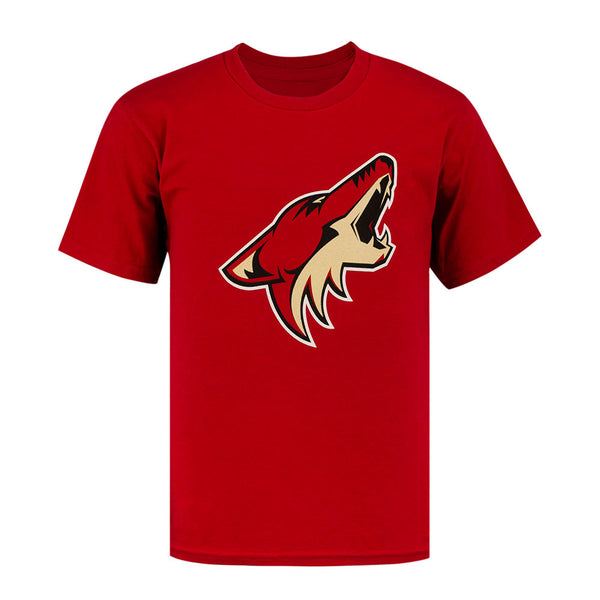Clayton Keller Arizona Coyotes Youth Fanatics Branded Name & Number T-Shirt in Red - Front View