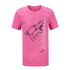 Girl's Outerstuff Arizona Coyotes Falling Ice T-Shirt In Pink - Front View