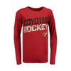 Youth Arizona Coyotes Outerstuff Break Lines Long Sleeve T-Shirt