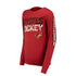 Youth Outerstuff Arizona Coyotes  Break Lines Long Sleeve in Red - Left View