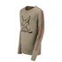 Youth Outerstuff Arizona Coyotes  Binary 2 In 1 Long Sleeve in Tan - Left View