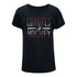 Girls Outerstuff Arizona Coyotes Glory T-Shirt In Black - Front View