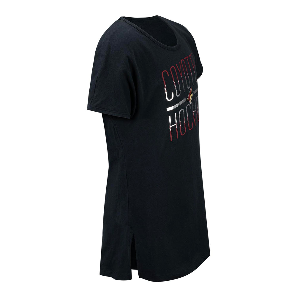 Youth Arizona Coyotes Levelwear Black Team Little Richmond T Shirt