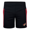 Youth Outerstuff Arizona Coyotes Leader Tank Top & Shorts Set In Black & Red - Shorts Front View