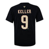 Youth Arizona Coyotes Clayton Keller Fanatics Alternate Name & Number T-Shirt