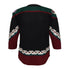 Outerstuff Youth Arizona Coyotes Premier Home Jersey in Black - Back View