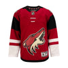 Youth Outerstuff Arizona Coyotes  Premier Home Blank Jersey in Red - Front View